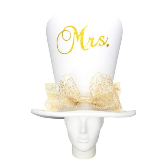 Foam Party Hats Mrs. Bride Hat - Future Mrs Hat - Bachelorette Hat - Bride to Be Hat - Bridal Party Hat