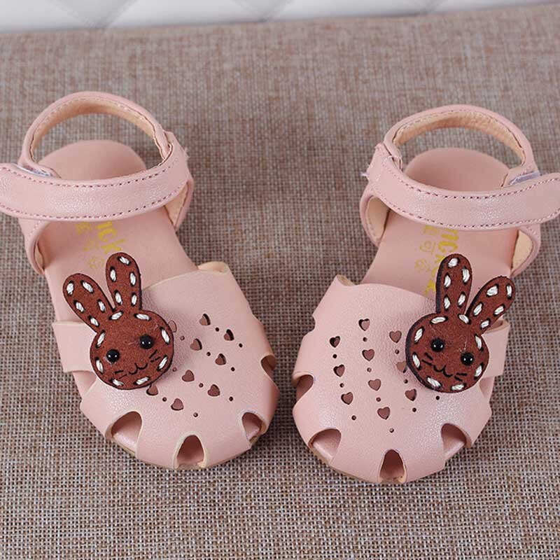 Wisremt Baby Kid Sandals Newborn Baby Girl Summer Rabbit Sandals