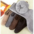 thumbnail image 4 of QWZNDZGR Womens Thick Warm Wool Socks, 5 Pack Casual Crew Cozy Thermal Winter Socks for Gifts, 4 of 5