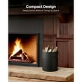 thumbnail image 6 of KFFKFF Metal Ash Bucket Set with Lid, Shovel, Broom, and Gloves, 4-Gallon Capacity for Fireplace, Fire Pits, Wood Stoves, Suitable for Indoor and Outdoor Use, 6 of 9