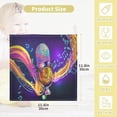 thumbnail image 2 of SKYSONIC 3 PCS Colorful Microphone Musical Baby Muslin Washcloths, Waving Music Notes Soft Absorbent Face Towel Burp Cloths Cotton Bath Wipes Infant Wash Cloth for Newborn Boys Girls, 2 of 7