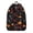 Basketball and Hoop, variant on Basketball and Hoop Black Pattern Backpack for School, Cute School Bag with Adjustable Shoulder Straps and Padded Back, 15.7"x11.8"x5.5"