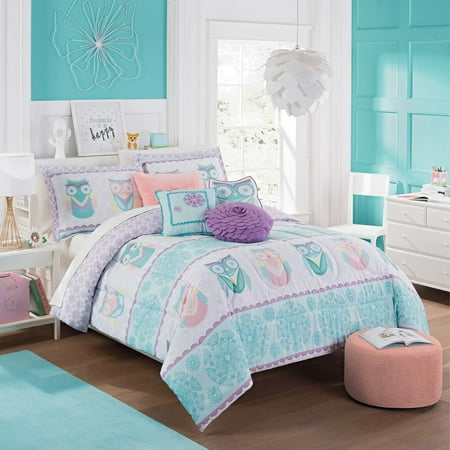 Dreams Comforter Set - Waverly Kids Hoo Dreams Reversible Comforter Set