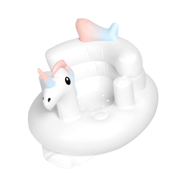 Silla de bebé, silla de bebé inflable linda silla de bebé inflable sofá inflable para bebé hecho a mano con cuidado