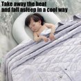 thumbnail image 5 of Qocolhg Cute Summer Quilt Bedding Modern Air Conditioner Quilt for Kids, Cotton Breathable Comforter Print Floral Quilts Bedspread, Cooling Blankets for Hot Sleepers, 39x59 inch, Gray, 5 of 6