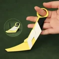 thumbnail image 3 of Cuchillo táctico Valorant Melee Prime Karambit de 16 cm, cuchillo Karambit Vandal, modelo de metal para juego, colección de figuras de anime, juguetes para niños, 3 of 5