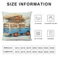 thumbnail image 5 of Nawypu  Happy Camper Pillow，Pillow Cover, Camper Gifts,Camper Decorations，Best Gifts for rv Owners,Happy Camper Decor, rv Decorations，Gifts for Campers, 5 of 5