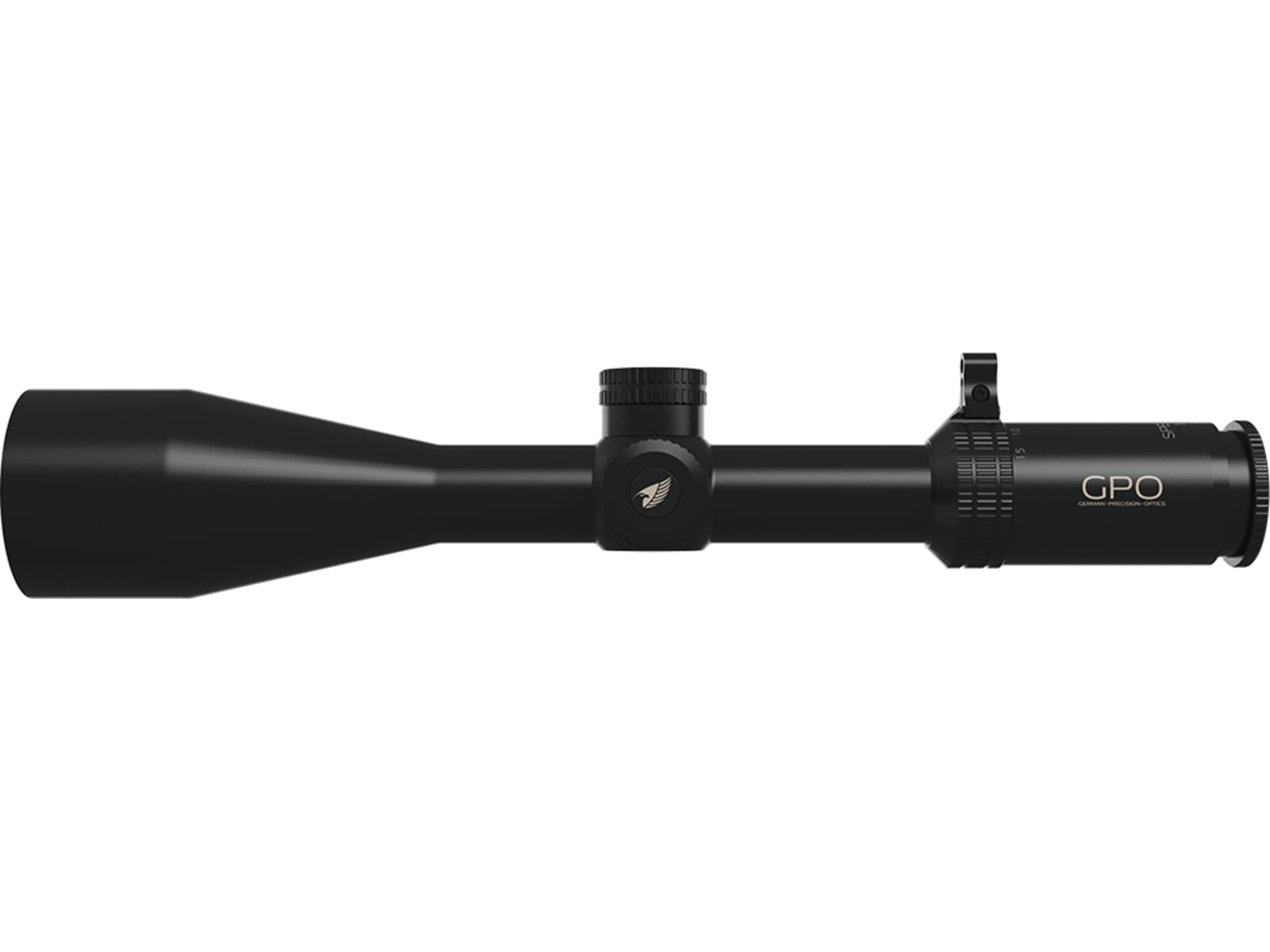 German Precision Optics SPECTRA 5X Rifle Scope, 3-15x56mm, 30mm Tube, SFP, G4i R