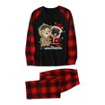 thumbnail image 2 of Pijamas Navideños Para La Familia Trajes A Juego Mamá Impreso Blusa Tops + Conjunto de Pantalones Odeerbi ODB189748, 2 of 7