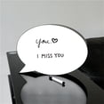 thumbnail image 4 of 2X LED Message Handwriting Letter Light Box Speech Bubble Shape Writing Board Add 2 Pen for Birthday Party Wedding,2 x LED Light Box 2 x USB Cable 2 x Mark Pen,Black & white, 4 of 7