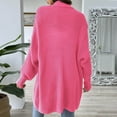 thumbnail image 4 of Aloohaidyvio Cardigans for Women Plus Size,Women's 2024 Fashion Casual Open Front Long Sleeve Chunky Knit Cardigans Sweaters Outerwear Coats, 4 of 4