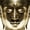 Gold Faced Buddha, variant on Elephant Stock Lotus Floral Buddha Wall Art - Horizontal Canvas Wall Art - Living Room Wall Decor - People Canvas - Brown And Orange Decor - 12" x 8"