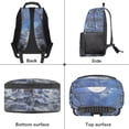 thumbnail image 6 of Aplkyhs Moon Wolf School Backpack for Age 6-18 Large Capacity Ergonomic Padded Adjustable Straps School Bag for Boys Girls K-12 Students Back to School Gift Daily Use, 6 of 7