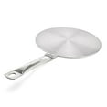 thumbnail image 2 of braveheart Induction Hob Converter Heat Diffuser Discs Practical Adapter Plate Stainless Steel Durable Saucepan Pot Household Anti-scald No.1, 2 of 8