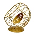 thumbnail image 2 of DOLITY Coffee Pod Holder Modern Bar Accessories Desktop Counter Decor Organizer Cup Gold 12cmx16cm, 2 of 8