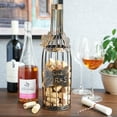 thumbnail image 4 of True Wine Cork Holder - Wine Cork Storage & Decor, Rustic Bronze Finish, 4 of 6
