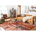 thumbnail image 3 of SAFAVIEH Charleston Rupert Southwestern Area Rug, Rust/Ivory, 5'3" x 7'6", 3 of 10