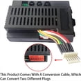 thumbnail image 4 of RX74-1 24V 2.4G Kit de Caja de Control del Receptor de Control Remoto Bluetooth para Niños Que Viajan en Juguetes de Coche Eléctricos, 4 of 5