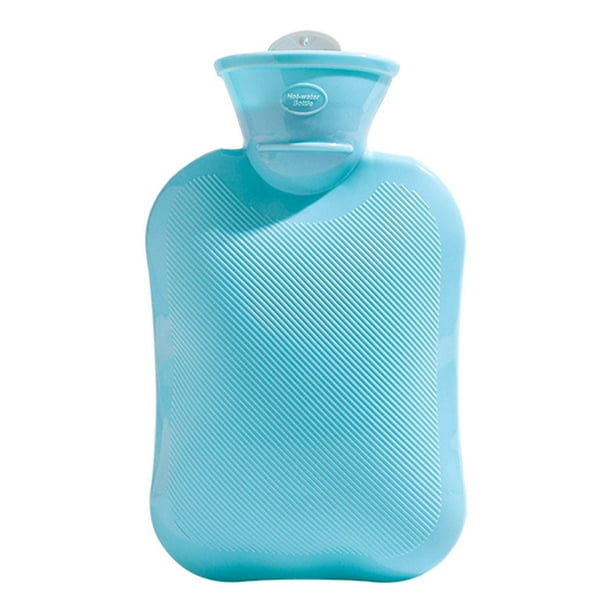 Botella de agua caliente Zulema 500ml Azul a prueba de alta densidad interior anti-escaldado