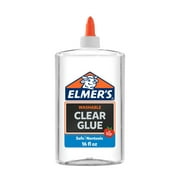 Elmer's 16 Ounce Washable Clear School Glue