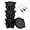 Black, variant on StarQualityBargain Vertical Garden Kit - 7-Tier Stackable Planter System with Wheels & Drainage Holes, Perfect for Indoor/Outdoor Vegetable & Herb Gardening, Teal