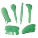 thumbnail image 5 of 7 Uds Gua Sha Salvador Herramienta de Gua Sha Resina Manual Verde Tabla de masaje Gua Sha, 5 of 9