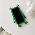 thumbnail image 2 of Phone Cases Apply to iPhone 14 Pro Max,Cute Cartoon Frog Overalls Phone Case Unique Fun Cover Case 3D Soft Silicone Cover, 2 of 4