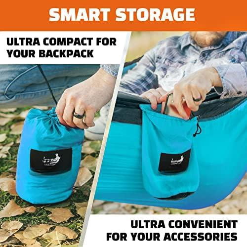 Camping Hammock For Adults & - Portable Hammocks Outside Hamacas Para Adultos Outdoor Single Double Two 2 Person Hamaca/hamacs/amacas Heavy Duty Tree Travel Hamock