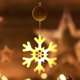 thumbnail image 5 of Luces navideñas para ventana Fiudx Decoración navideña con ventosa LED, 5 of 7