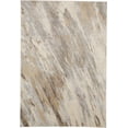 thumbnail image 3 of HomeRoots 514709 12 x 15 ft. Ivory Tan & Brown Abstract Rectangle Area Rug, 3 of 4