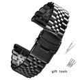 thumbnail image 3 of Correa de reloj de acero inoxidable macizo para pulsera Seiko Abalone Series Turtles Prospex SRPA21 SRP777 SRPC25 SRP773 SRP775 SRP779 22 correas, 3 of 5