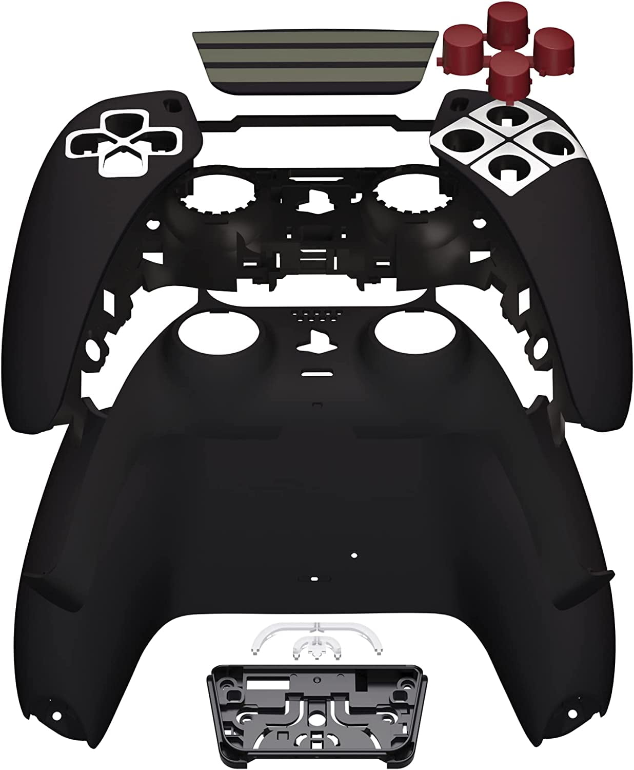 eXtremeRate Full Set Housing Shell with Action Buttons Touchpad Cover