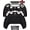 G3 Classic NES Style, variant on eXtremeRate Full Set Housing Shell with Buttons Touchpad Cover, Clear Red Custom Replacement Decorative Trim Shell Front Back Plates for ps5 Controller BDM-030/040