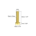 thumbnail image 2 of Brass Hex Bolts, M12x50mm 1 Pack Fully Thread Grade 4.8 Machine Screws, 2 of 5