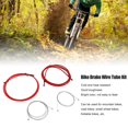 thumbnail image 5 of 2024Kit de carcasa de cable de freno de bicicleta Cable de cambio de bicicleta y cable de transmisión para bicicleta de montaña bicicleta de carretera Rojo, 5 of 5