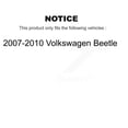 thumbnail image 2 of Transit Auto Rear Disc Brake Rotors and Semi-Metallic Pads Kit for Car 2007-2010 Volkswagen Beetle K8S-101731, 2 of 11