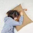 thumbnail image 6 of Silky-Soft 2-Pack Travel Pillowcases 1800 Microfiber Pillow Case with Zipper Closure, Light Brown Bedding Pillow Covers, 6 of 7