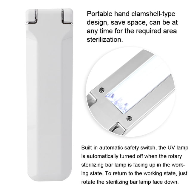 Lámpara De Desinfección Ultravioleta, Esterilizador De Luz UV, Conexión USB, Interruptor De Seguridad Automático Para La Familia, Sala De Estar