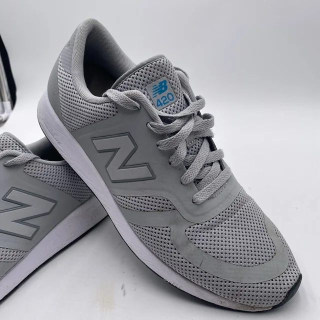 New Balance 420 Running Casual Shoes Mens Size 11 MRL420GY Gray Cleaned VGC