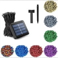 thumbnail image 4 of Cadena de luces solares, ahorro de energía, iluminación portátil para exteriores, luz decorativa navideña, luz para paisaje, 4 of 6