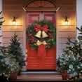 thumbnail image 2 of Dmlowu Christmas Door Decorations - Merry Christmas Door Cover, 35x71 inch Christmas Door Banner, Christmas Door Covers for Front Door, Exquisite Christmas Door Covers for Holiday Party, 2 of 7