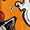 Orange, variant on Halloween Pajamas Sets for Women 2 Piece Satin Pumpkin Print Button Short Sleeve 2 Piece Loungewear Halloween Printed Pajamas for Women