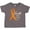 Charcoal, variant on Faith over Fear Leukemia Awareness with Orange Ribbon Boys or Girls Toddler T-Shirt