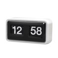thumbnail image 5 of TISHITA Retro Auto Flip Clock Flip Desk Clock Shelf Office Table Clock Digital Flip Down Clock for Bedroom Living Room Adults Bedside White, 5 of 8
