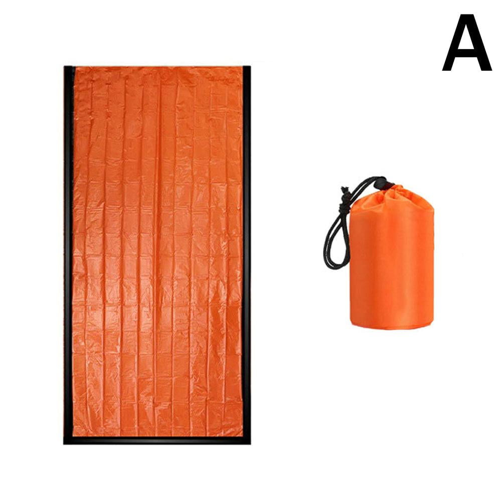 Emergency Sleeping Bag for Outdoor Survival, Waterproof & Windproof, Lightweight & Portable for Camping, Hiking, Backpacking - Keep Warm in Extreme Weather