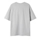 thumbnail image 3 of Camisa Elvqul Hombre Algodón Casual Gris sin Estampado Manga Corta Cuello Redondo, 3 of 3