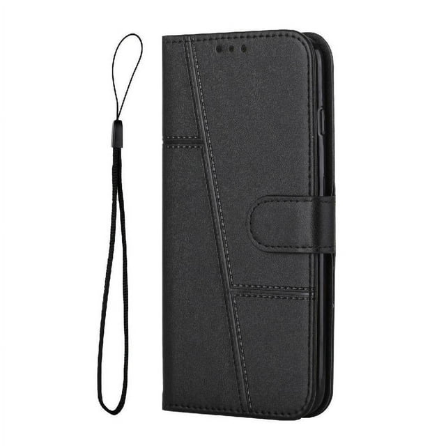Funda Flip para FOXDOCK Xiaomi Redmi 13 4G – Carcasa delgada y resistente a impactos con soporte para uso diario y profesional