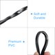 thumbnail image 4 of Aluminio Perfil Ranura Cubierta Plano Sello Negro 3 M 6mm 2020 Serie para 3D Impresora Accesorios Paquete de 1, 4 of 5