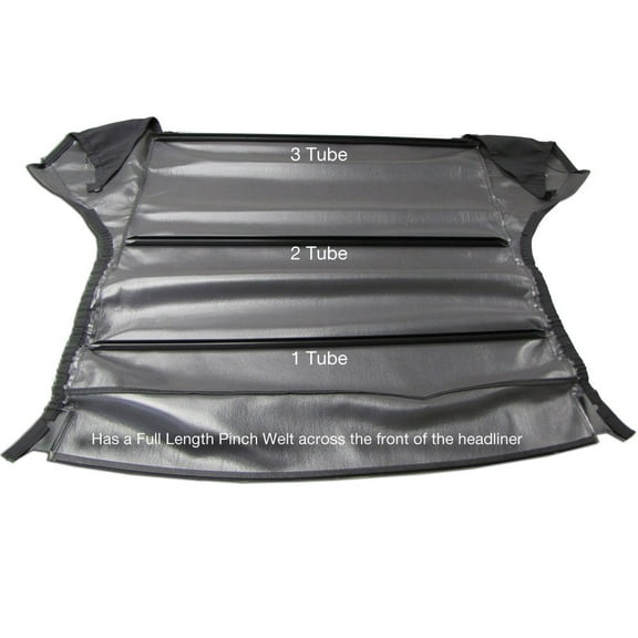 Sierra Auto Tops Headliner Replacement for BMW 3 Series 1994-1997 (E36), Twill, Charcoal