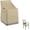Beige, variant on Seal Skin Waterproof High-Back Chair Cover, Heavy-Duty Fabric (Black, 35" L x 28W x 35" H)